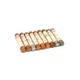 (Lot of 9) Ferraz-Shawmut Tri-onic TRS20R 20A Time Delay Fuse 600VAC 300VDC
