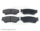 Blue Print ADK84219 Brake Pad Set, disc brake for Suzuki