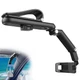 AMZAUTO Sunvisor Phone Holder for Car, 360&deg; Rearview Cell A1, Black 