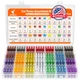 JOREST 300Pcs Car Fuse Assortment Kit, 160 Mini Blade Fuses Automotive + 90 Stan