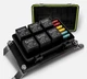 True Mods 6-Relay/Fuse Block Kit; Tacoma Mounting Kit; 100amp Breaker Switch