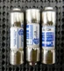 Edison HCLR8 8 Amp 600VAC Class CC Fast Acting Fuse KTK-R-8, KLK-008 - Lot of 3