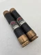 2PC Fusetron FRS-R-40 Dual Element Time Delay Fuse 40A 600V Class RK5