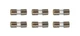 Holiday Living Replacement Fuses for String Lights, 3 AMP, 125-Volts, Pack of 6