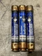 🔥Littelfuse FLSR20ID Time-Delay Indicator Fuse 20A 600VAC, LOT(3) Used🇺🇸