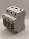 Legrand 01268 NFC 63210 32A 500V 3-Pole Fuse Holder 10 x 38 With Fuses