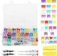 HUIOP 300Pcs Fuses Assortment Kit Plug-In Blade Fuse with 2 Circuit Testers Stor