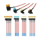 Cooclensportey 16 Pack 4 Types Fuse Tap, Upgraded 12V Car Add a Circuit Fuse ...