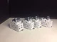 Lot of (4) Siemens Fuse Holders 3NW7 5230HG with fuses, 30A 2P 600V