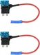 ATC/ATO 15A 12V Add-A-Circuit Fuse Tap Adapter - 2 Pack