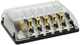 Blue Sea Systems 5015 Fuse Block AGC 6-CIR W/Ground , 3.5'' x 5.0''