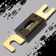 High Quality Gold Plated 300A AMP Car Audio Marine ANL Fuse LED Indicator USA