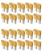 Riseuvo 20pcs 5A Standard Car Fuses - 5 AMP Automotive Fuses(ATO/APR/ATS),... 