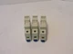 LOT OF 3 FERRAZ SHAWMUT USM1 Y213944 ULTRASAFE FUSE HOLDER 800VAC 30A 1 POLE