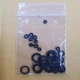 70pcs/lot Universal Lighter Spare Set Rubber Seal O Ring Gas Gasket Repair Parts