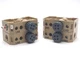 Lot of 4 Weidmuller SAKS 4 Terminal Block, Fits TS 32 DIN Rail, 16A, 400V