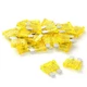 (25Pcs) 20 Amp Standard Car Fuses, 20A Automotive Fuse(ATO/ATC), Blade Yellow 