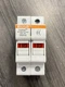 Ferraz Shawmut USCC21 Ultrasafe Fuse Holder 30A 600V D217008 + (2) FNQ-R-10 Fuse