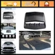 Universal Car Hood Vents - Turbo Air Flow Intake Scoop Cover for SUV, RV, Truck