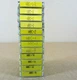 Lot of 60 ABC fast acting fuses, Various amp ratings, Bussmann, 1/4 x 1-1/4 inch