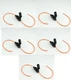 (5) 12 GA MINI FUSE HOLDER IN-LINE WITH COVER AUTO MOTORCYCLE BOAT RV MADE IN US