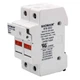 Baomain 2 Pole DIN Rail Fuse Holder, 10x38mm 32A 690VAC, RT18-32 Grey 
