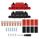 Robust 250A Power Distribution Block for Cars RVs Boats and Solar Systems
