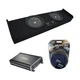 09-15 Ford F-150 Super Crew Truck Kicker CompR CWR10 Dual 10" Sub Box CX1200.1