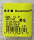 Bussmann GMA-1.5-R Fuse, Fast-Acting, 1.5 A, GMA Series, 250VAC, Pack of 5