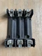 BUSSMANN R60030-3CR BLACK 3 POLE FUSE HOLDER 30A 600V