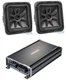 (2) Kicker Solo Baric L7S102 L7 10" Car Subwoofers + 43CXA1200.1 Mono Amplifier