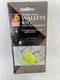 1 Pack #5939 South Bend Double Hook Walleye Rign Neon Yellow Size 4 