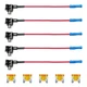 5PCS 12V Car Add-a-Circuit Fuse, Low Profile Mini Fuse TAP Adapter Assortment...