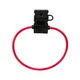 Megatronix FHB14CRB ATC/ATO In-Line Regular Blade Fuse Holder Cap 14 Gauge Red