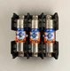 Marathon R6J30A3B 3 Pole Fuse Holder With Mersen AJT20 Smart Spot 20A 20 Amp 