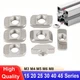 Drop In/Hammer T-nut M3 M4 M5 M6 M8 Aluminium Extrusion 15 20 30 40 45 Series