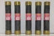 Lot Of Five Used Bussmann FRS 45  FuseTron Dual Element Class: K9 Fuse #mark42