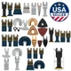 120 Pcs Oscillating Multitool Blade Accessories Kit - Universal Compatibility