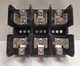 NEW FERRAZ SHAWMUT PART NO. 60608J  600V, 60A  3-POLE FUSE BLOCK