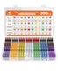 JOREST 300Pcs Car Fuse Assortment Kit, 160 Mini Blade Fuses Automotive + 90 Stan