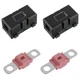 BOJACK 2-Pack 125 Amp AMI/Midi Fuse Holders with High Current Bolt-On Fuses