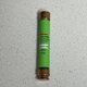 Bussmann Fusetron FRS-R-15 dual-element, time-delay fuse.