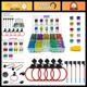 MuHize 5 Pack Inline Fuse Holder Kit - 12AWG Fuse Holder, Standard Automotive Ad