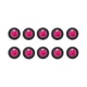 10PCS Car 3/4" Round LED Clearance Light, Vehicle Front Rear Side Marker Purple