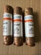 Ferraz Shawmut TR45R 45 Amp 250V Class RK5 Fuses. Lot Of 3.