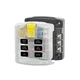 Blue Sea Systems ST Blade Fuse Block 6 Circuit with One size, With cover
