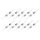 10pcs Glass Tube Fuses, Axial-with Lead Wire 5x20mm 10A 250V for Replacing