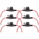 VANTRONIK Waterproof MINI Inline Fuse Holder with 16 Gauge AWG Wire 12 Inches Lo