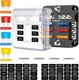 Nilight - 50055F 6 Way Blade Screw Fuse Block 6 Circuits with Negative Bus Fuse 
