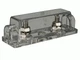 Install Bay ANLFH-10 High Performance Nickel Plated Anl Fuse Holder 10/Pack New
